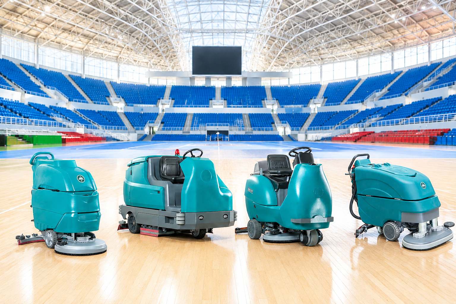 Los estadios de la Copa del Mundo se mantienen listos para los partidos: aquí te mostramos la tecnología de limpieza que se utiliza entre bastidores.