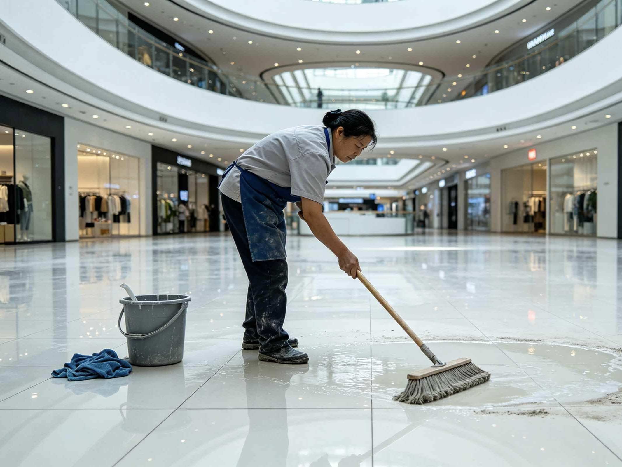 El 92% de los compradores abandona las tiendas sucias: cómo los centros comerciales deberían mejorar su estrategia de limpieza.